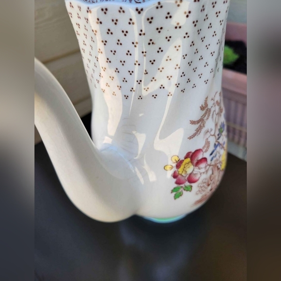 Antique Royal Doulton Grantham Coffee/ Teapot - Picture 5 of 6